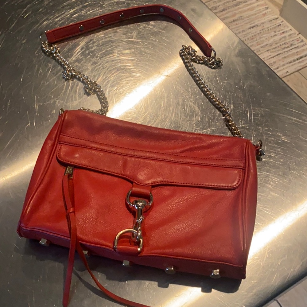 Rebecca Minkoff red MAC crossbody